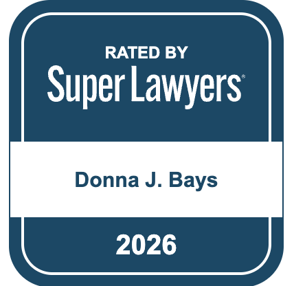 Donna J. Bays Rated by Superlawyers 2026